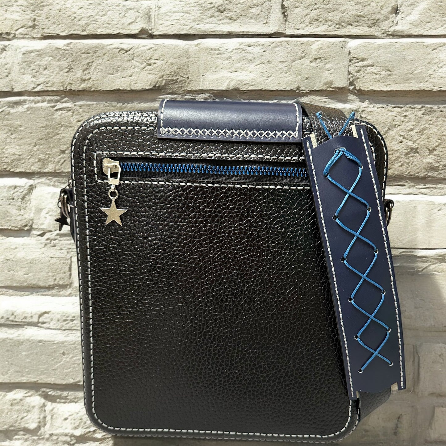 Stylish Handmade Leather Crossbody Bag