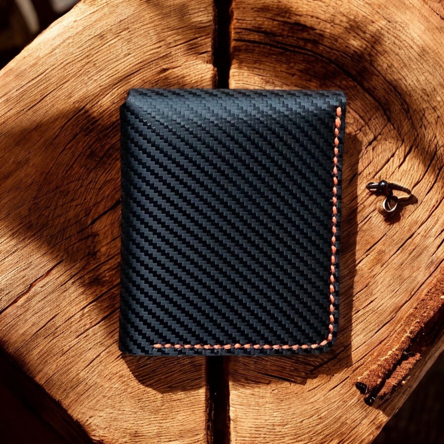 Handcrafted Leather Bi-Fold Wallet