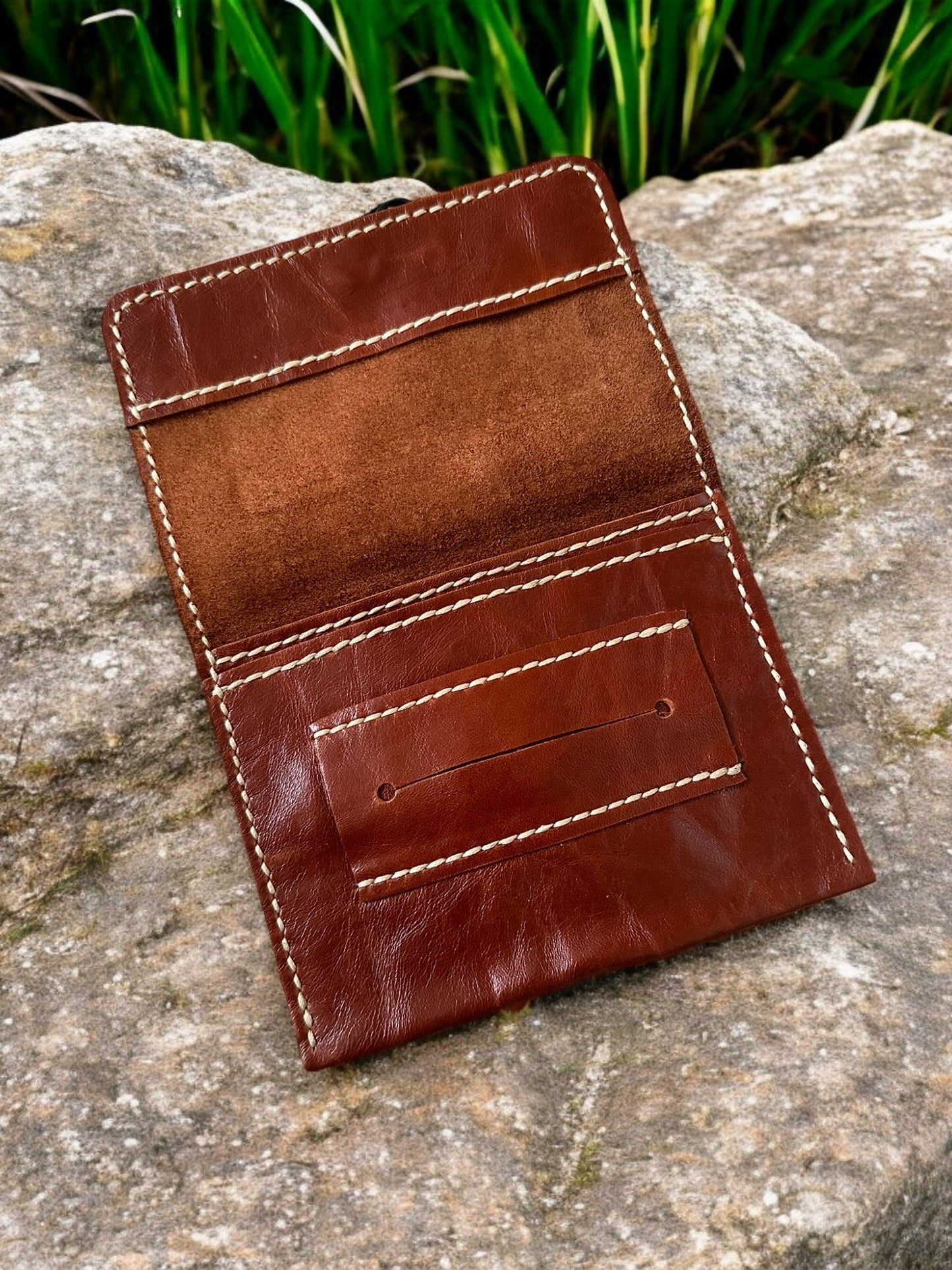 Handmade Leather Tobacco Pouch 50g