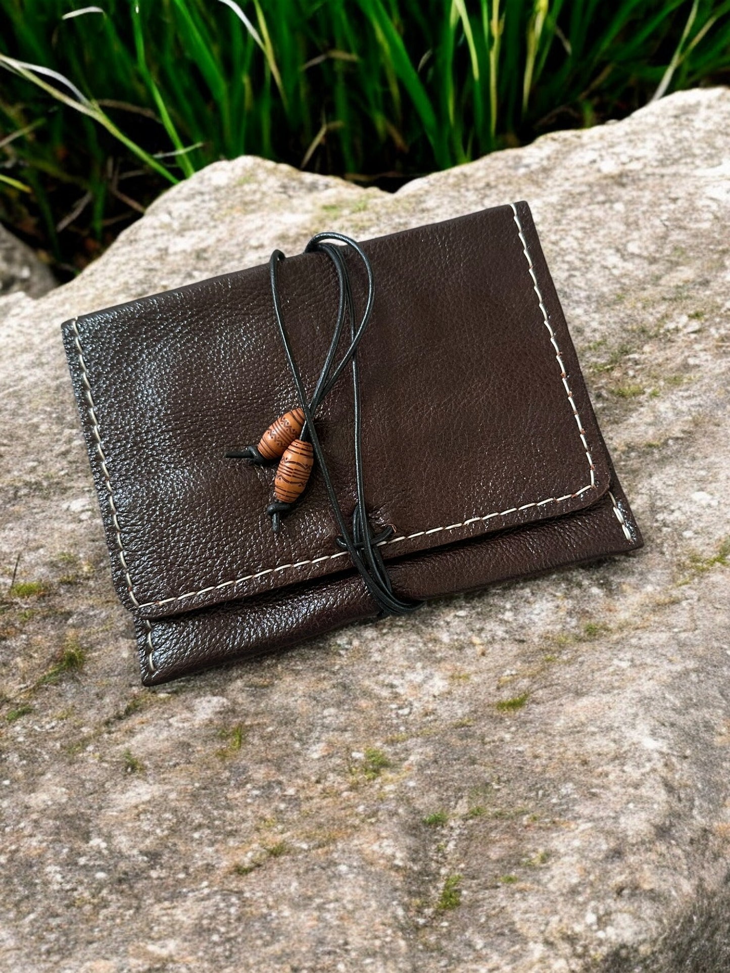 Handmade Leather Tobacco Pouch 50g