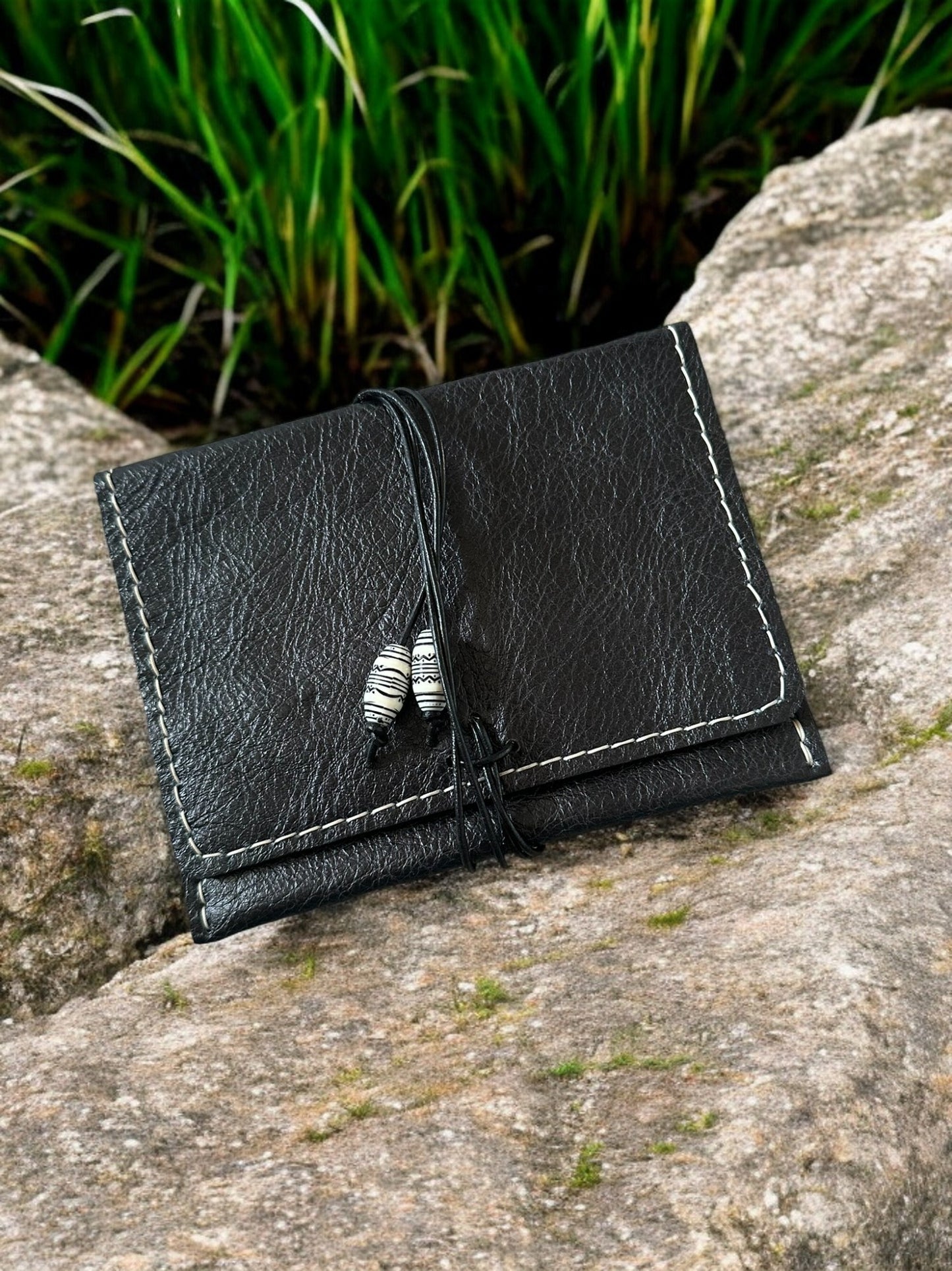 Handmade Leather Tobacco Pouch 50g