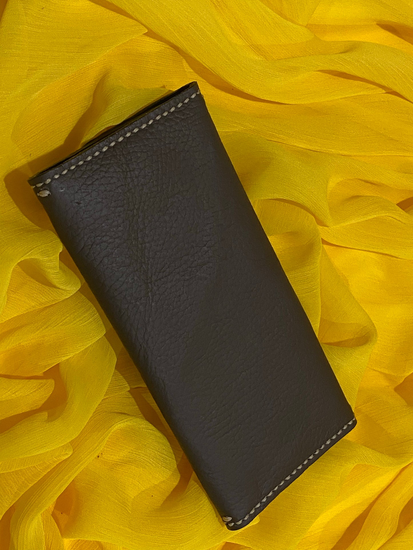 Handmade Long Leather Wallet