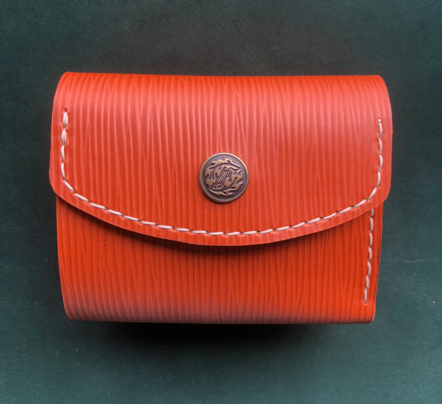 Handmade Tri-Fold Leather Wallet – Premium Quality, Stylish Gift