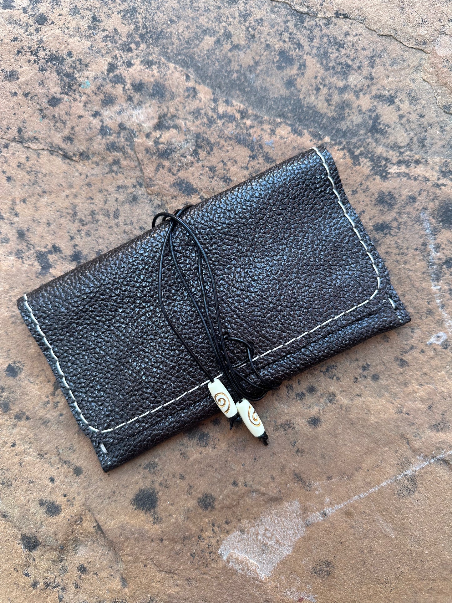 Handmade Leather Tobacco Pouch 30g