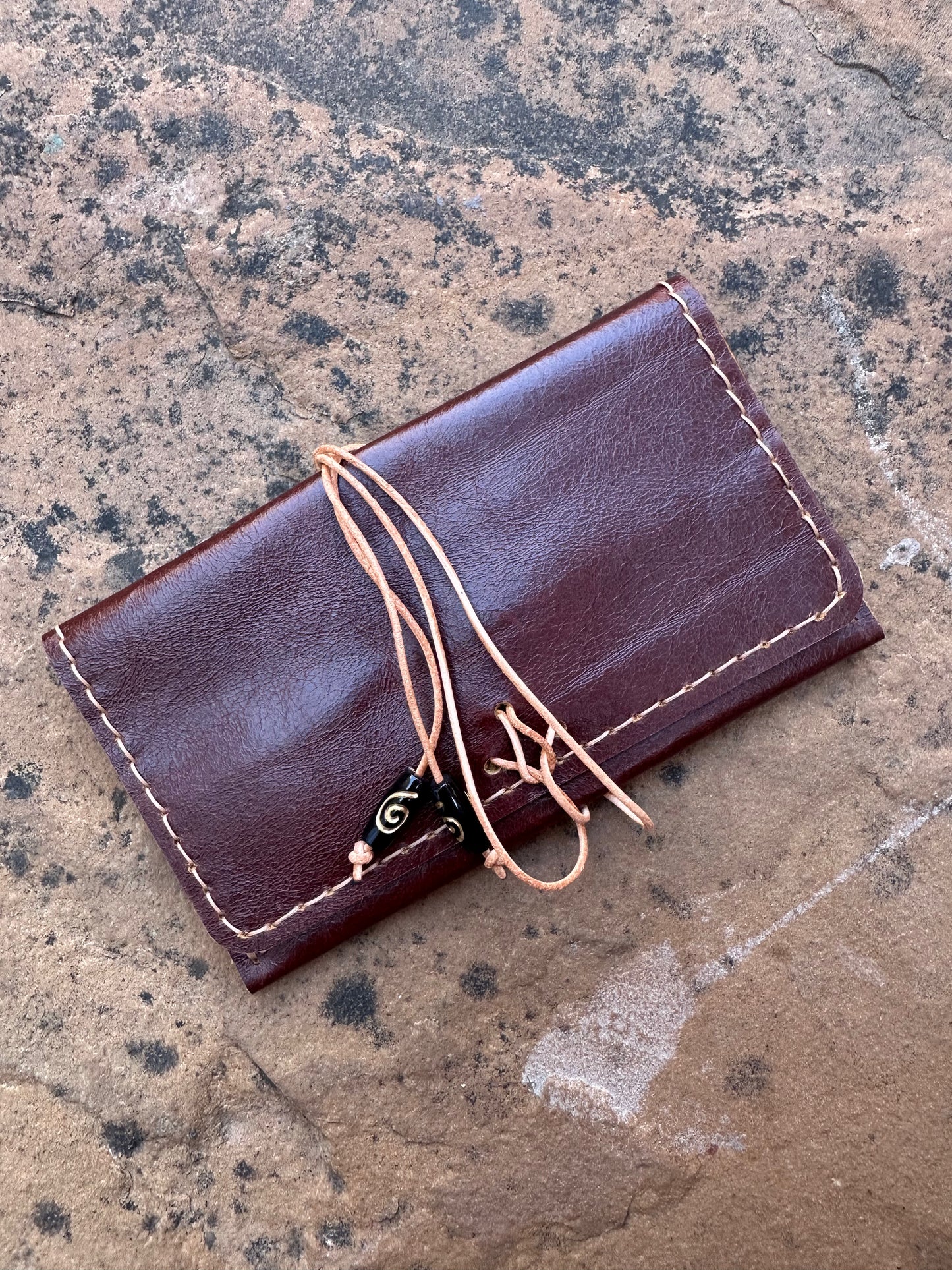 Handmade Leather Tobacco Pouch 30g