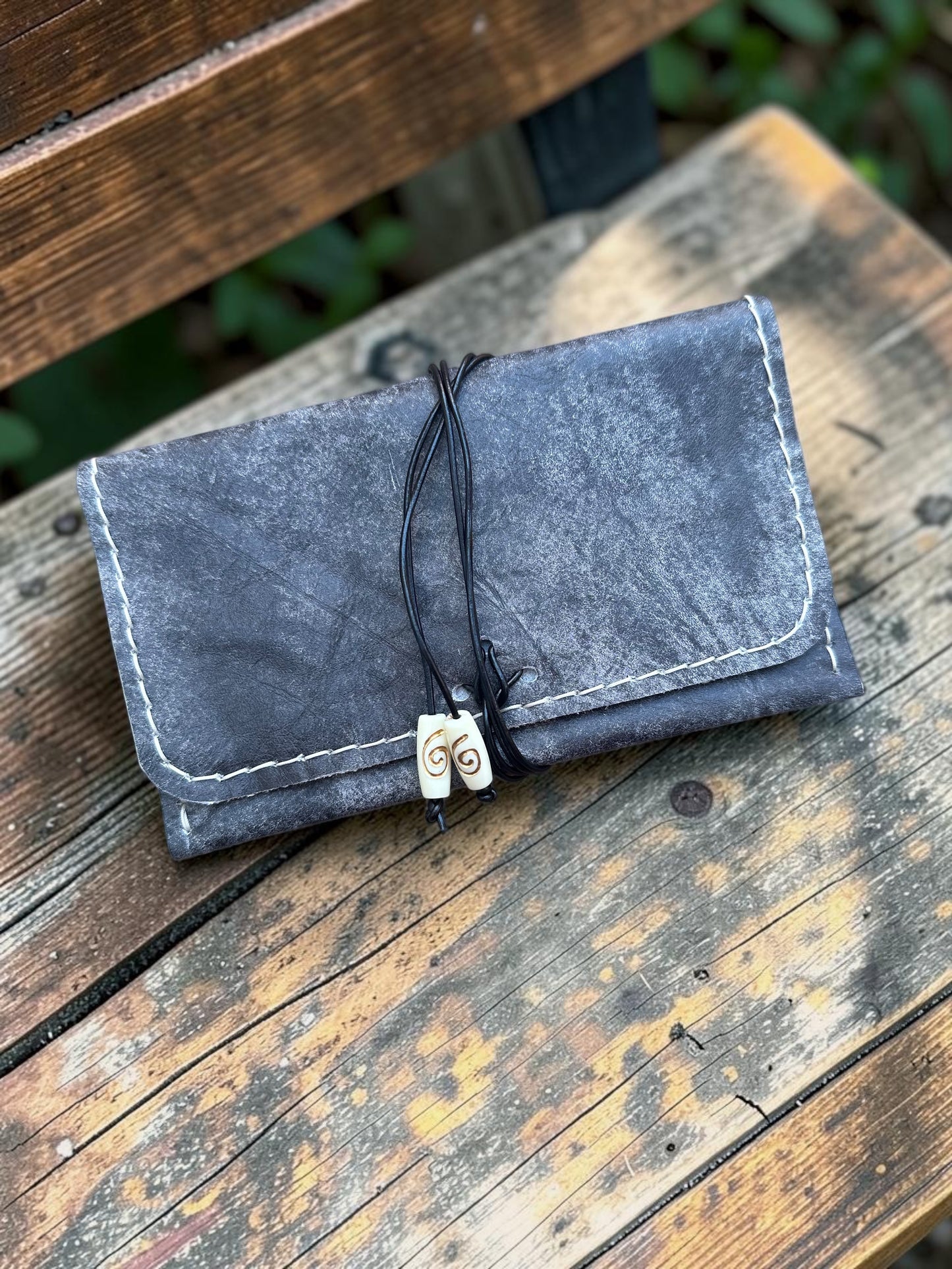 Handmade Leather Tobacco Pouch 30g