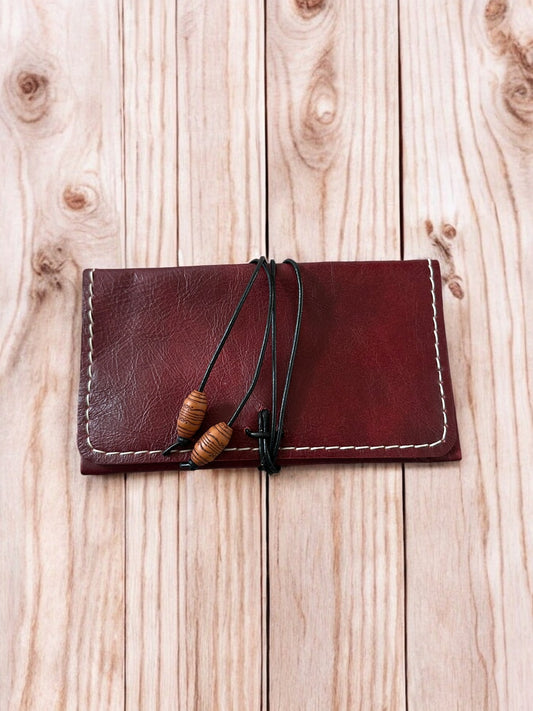 Handmade Leather Tobacco Pouch 30g