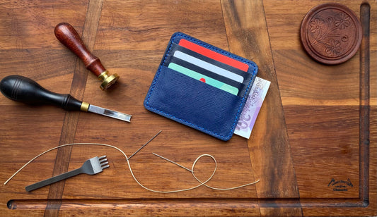 Handmade Card holder with money pocket