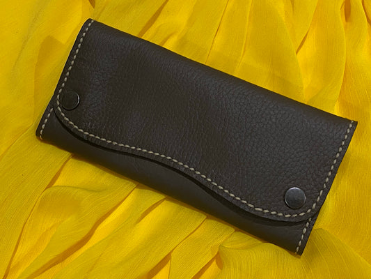 Handmade Long Leather Wallet