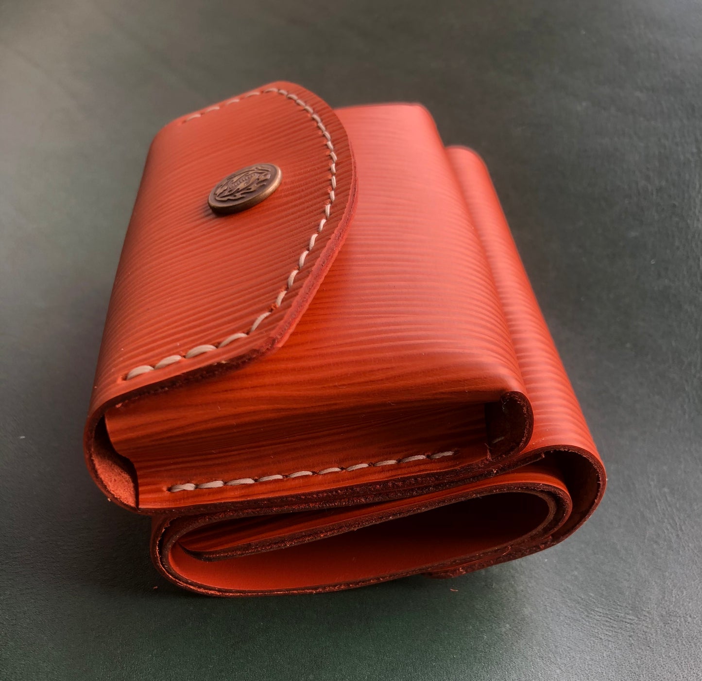 Handmade Tri-fold Leather Wallet