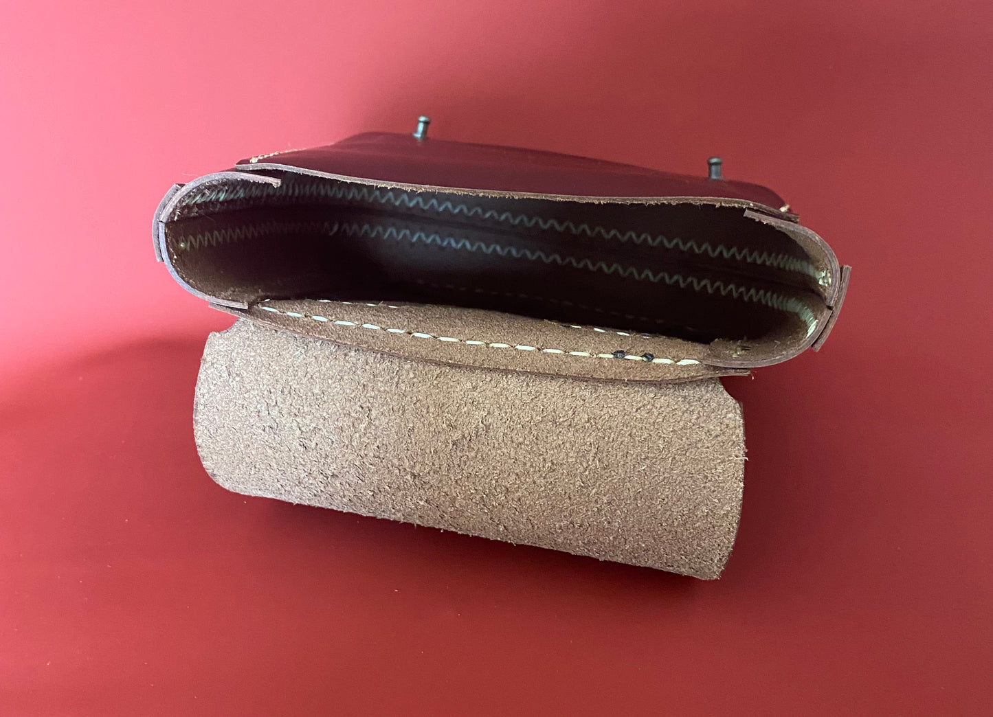 Handmade Leather Belt Pouch