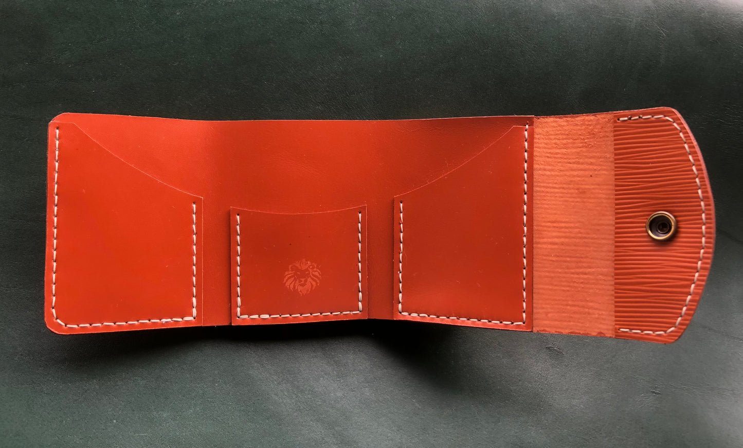 Handmade Tri-fold Leather Wallet