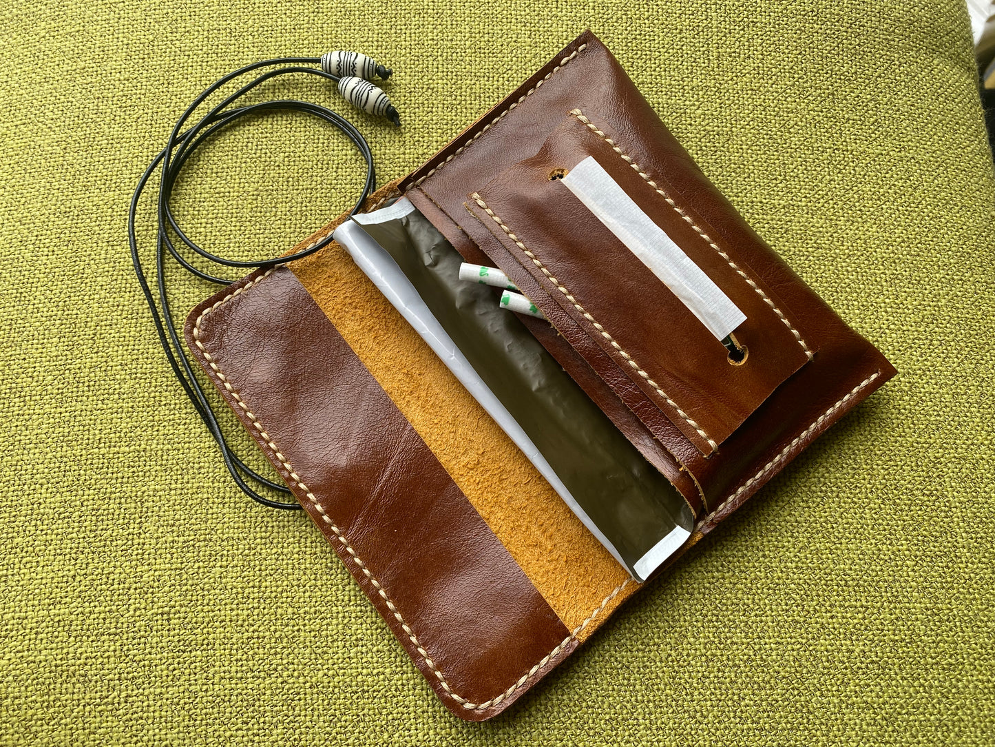 Handmade Leather Tobacco Pouch 30g